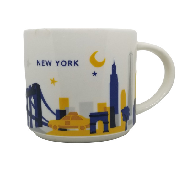 Starbucks 2013 You Are Here Collection Stackable Mug - New York